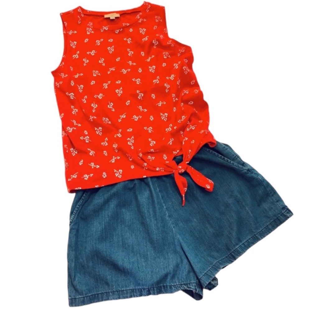 Sz M Top / Shorts Set - Picture 1 of 11